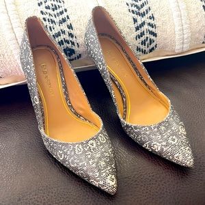 Enzo Angiolini faux snakeskin Pumps! LIKE NEW!